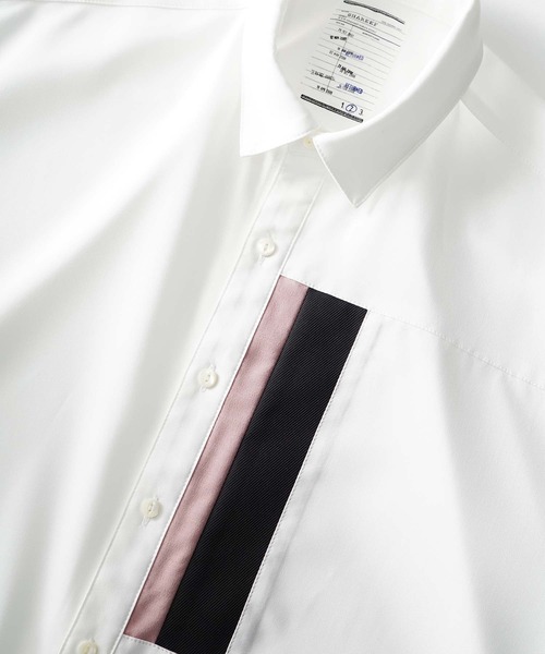 SHAREEF（シャリーフ）の「SWITHING S/S SHIRTS（シャツ/ブラウス・メンズ・ブラック/グレイッシュブルー/モカ/ホワイト/ネイビー・2/3/1）」の13枚目の写真