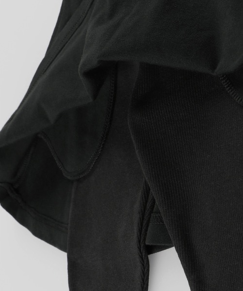 BRANSHES（ブランシェス）の「【WEB限定】10分丈裾メロウスカッツ（レギンス付きスカート） 無地・ボーダー（スカート・キッズ・ブラック/ピンク/その他/ラベンダー/杢グレー・90cm/110cm/100cm/120cm/130cm/140cm/150cm）」の19枚目の写真