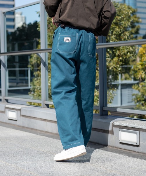 kutir（クティール）の「スリムストレートシェフパンツ（その他パンツ・メンズ・ブラック/オフホワイト/ダークパープル/ブルーグリーン・SMALL/MEDIUM/LARGE）」の3枚目の写真