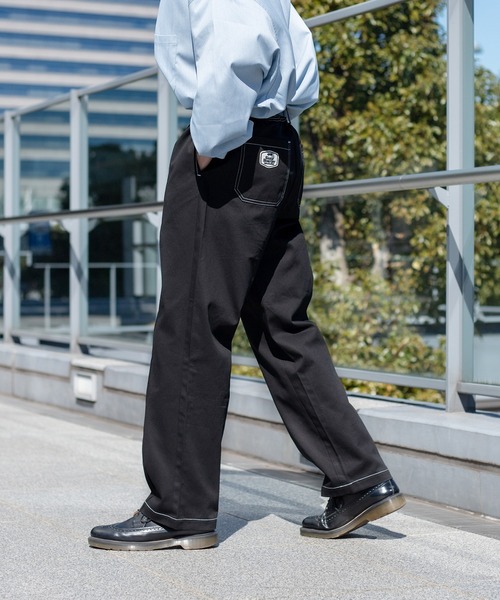 kutir（クティール）の「スリムストレートシェフパンツ（その他パンツ・メンズ・ブラック/オフホワイト/ダークパープル/ブルーグリーン・SMALL/MEDIUM/LARGE）」の2枚目の写真