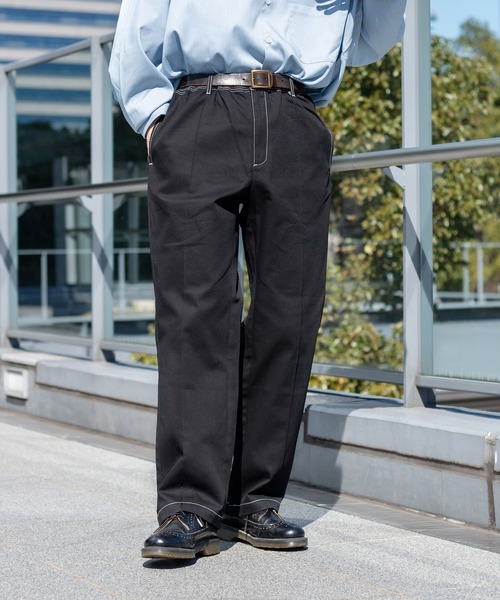 kutir（クティール）の「スリムストレートシェフパンツ（その他パンツ・メンズ・ブラック/オフホワイト/ダークパープル/ブルーグリーン・SMALL/MEDIUM/LARGE）」の14枚目の写真