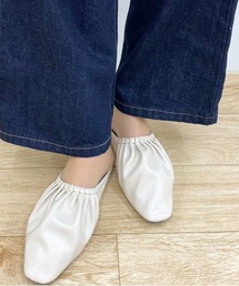 apres jour | ギャザーフラットシューズ【ZOZOTOWN限定アイテム】(その他シューズ)