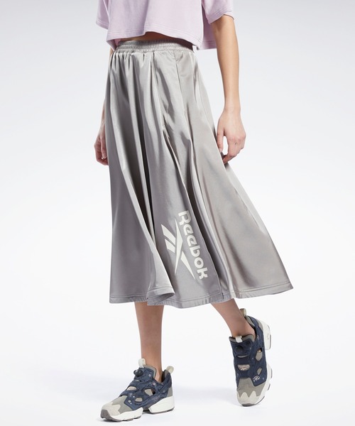 Reebok（リーボック）の「クラシックス スカート / Classics Skirt（スカート・レディース・ブラック/ライトグレー・MEDIUM/SMALL/LARGE/X-LARGE）」の4枚目の写真