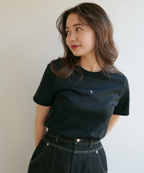 TINA:JOJUN ノベルティ　ホワイト 長袖 Tシャツ 星型刺繍　新品未使用 TINA：JOJUN｜ティーナジョジュンのTシャツ/カットソー