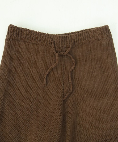 CLEIO（クレイオ）の「入荷なし【CLEIO】リネンニットショートパンツ（その他パンツ・レディース・ブラウン/キナリ・FREE）」の21枚目の写真