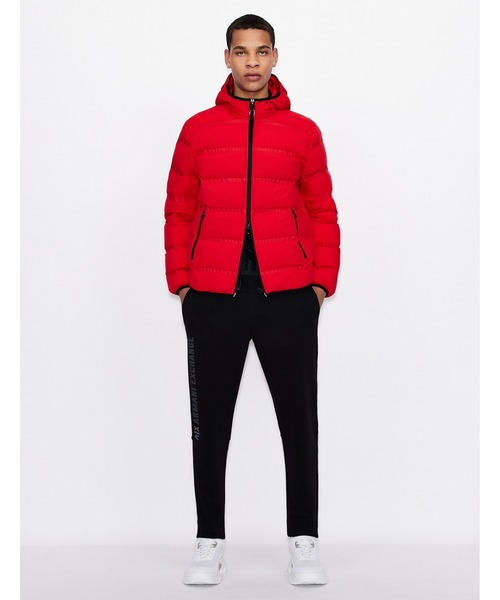 ARMANI EXCHANGE(アルマーニエクスチェンジ)の「【A|X アルマーニ エクスチェンジ】サイドロゴ トラックパンツ(スウェットパンツ・メンズ・ホワイト/ブラック・MEDIUM/SMALL/LARGE/X-LARGE/X-SMALL)」の7枚目の写真