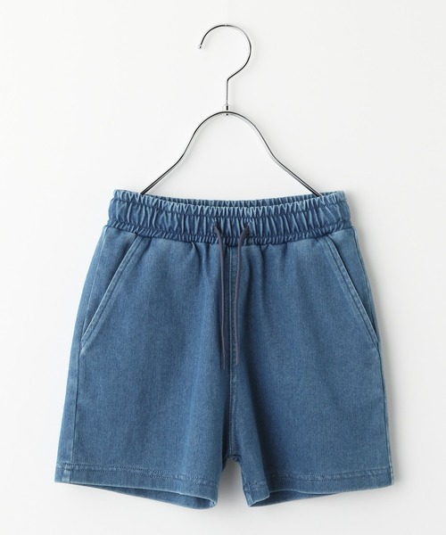 GLOBAL WORK（グローバルワーク）の「【キッズ】デニムカットショーツ/940171（その他パンツ・キッズ・ライトブルー/ネイビー/ブラック・160cm/110cm/150cm/130cm/140cm/100cm/120cm）」の3枚目の写真