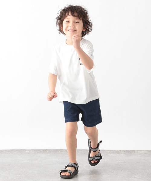 GLOBAL WORK（グローバルワーク）の「【キッズ】デニムカットショーツ/940171（その他パンツ・キッズ・ライトブルー/ネイビー/ブラック・160cm/110cm/150cm/130cm/140cm/100cm/120cm）」の12枚目の写真