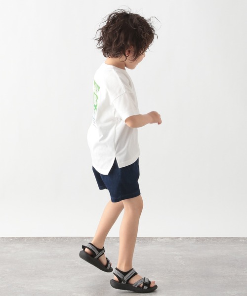 GLOBAL WORK（グローバルワーク）の「【キッズ】デニムカットショーツ/940171（その他パンツ・キッズ・ライトブルー/ネイビー/ブラック・160cm/110cm/150cm/130cm/140cm/100cm/120cm）」の13枚目の写真