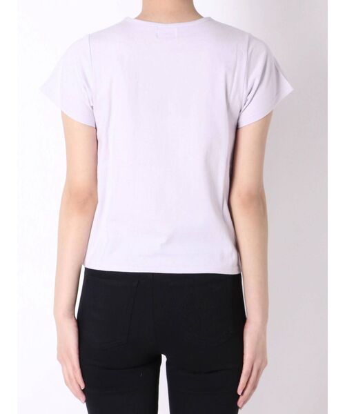 merry jenny（メリージェニー）の「flower garden Tee（Tシャツ/カットソー・レディース・ベージュ/オフホワイト/ラベンダー・FREE）」の18枚目の写真