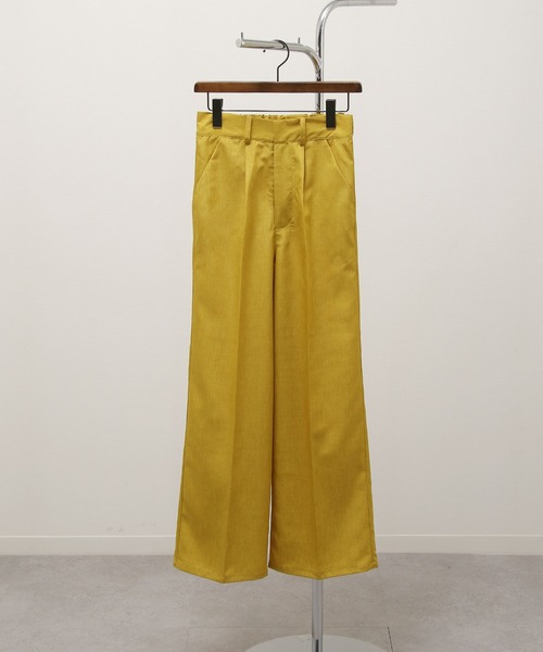 Chillfar（チルファー）の「イージーリラックススラックス（スラックス・レディース・ブラック/オレンジ/グリーン/アイボリー/マスタード/グレイッシュベージュ・FREE）」の17枚目の写真