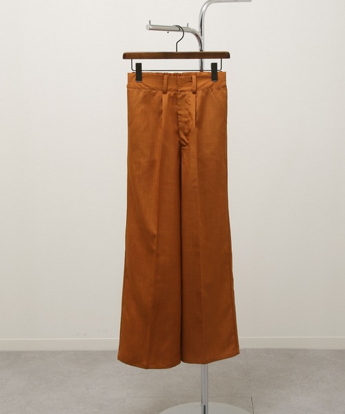 Chillfar（チルファー）の「イージーリラックススラックス（スラックス・レディース・ブラック/オレンジ/グリーン/アイボリー/マスタード/グレイッシュベージュ・FREE）」の12枚目の写真