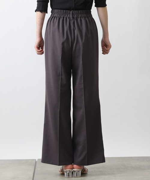 COLONY 2139（コロニートゥーワンスリーナイン）の「テックリネンストレートロングパンツ(セットアップ可)（その他パンツ・レディース・チャコールグレー/ベージュ/ブルー/グリーン・SMALL/MEDIUM/LARGE）」の8枚目の写真