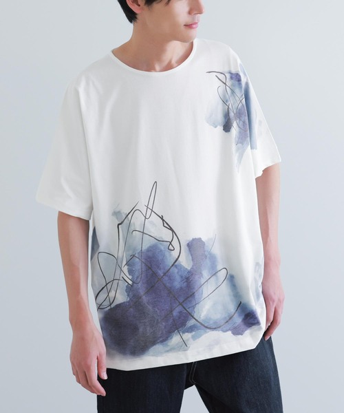 Tシャツ・カットソー PO TEAMKOREA COLORING セール】＜ESPOIR＞ SKULL EMB POC Tシャツ（Tシャツ/カットソー