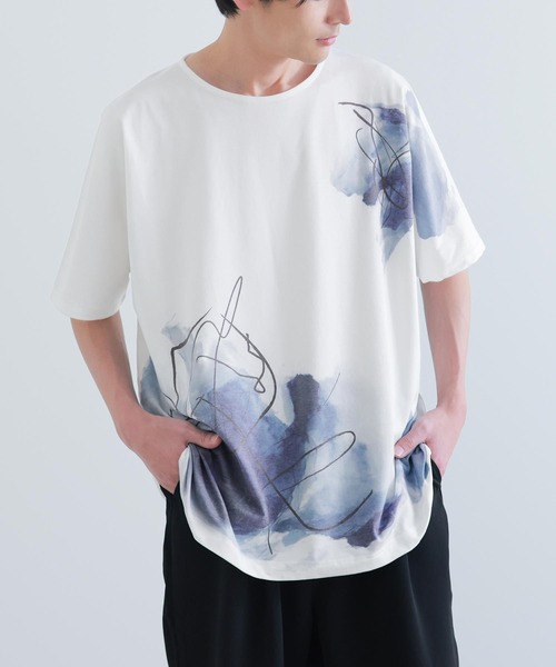 25C【手書き風モチーフがcute♡】CHANEL フィッシュTシャツ ポップなイラストが可愛い♪】CHANEL ココネージュ Tシャツ