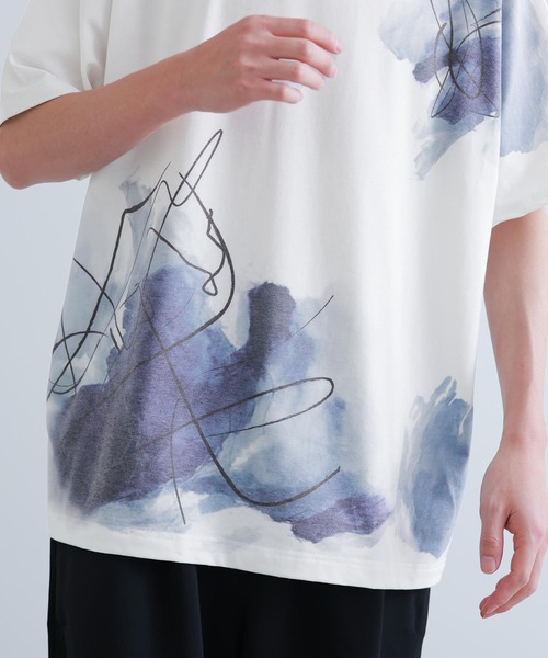 【Needles】Tシャツ 半袖 ペンキ ペイント すぐ届く 6 カラバリ 210.jpg