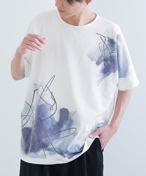【Needles】Tシャツ 半袖 ペンキ ペイント すぐ届く 6 カラバリ ◇Needles ニードルズ◇ワンポイント定番 ベーシック半袖Tシャツ