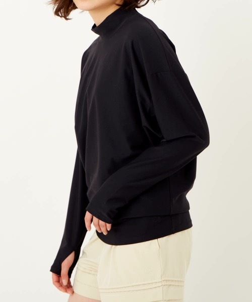 Ocean Pacific（オーシャンパシフィック）の「【OP / オーピー】レディース水陸両用UVウェア / 長袖（Tシャツ/カットソー・レディース・ホワイト/ブラック/ベージュ/ミント・MEDIUM/LARGE）」の11枚目の写真