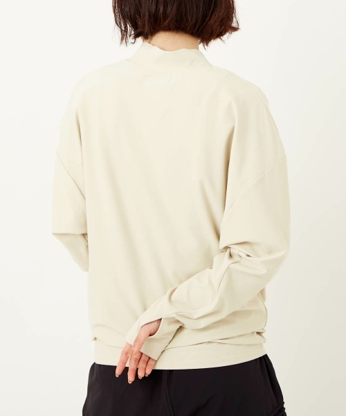 Ocean Pacific（オーシャンパシフィック）の「【OP / オーピー】レディース水陸両用UVウェア / 長袖（Tシャツ/カットソー・レディース・ホワイト/ブラック/ベージュ/ミント・MEDIUM/LARGE）」の19枚目の写真