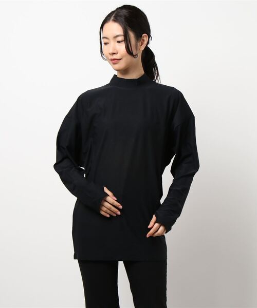 Ocean Pacific（オーシャンパシフィック）の「【OP / オーピー】レディース水陸両用UVウェア / 長袖（Tシャツ/カットソー・レディース・ホワイト/ブラック/ベージュ/ミント・MEDIUM/LARGE）」の7枚目の写真