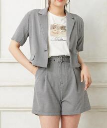 共ベルトキュロット／パンツ