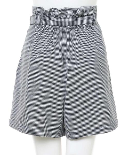 Allamanda（アラマンダ）の「共ベルトキュロット／パンツ（その他パンツ・レディース・ライトベージュ/ブラック系その他3/ライトカーキ/パープル系・M）」の7枚目の写真