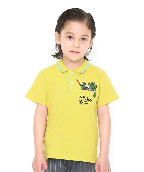 Design Tshirts Store Graniph デザイン ティーシャツ ストア グラニフ の おもちょぼこ クレヨンしんちゃん コラボキッズポロシャツ ポロシャツ Wear
