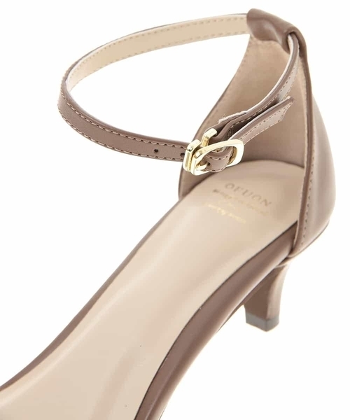 OFUON le MK（オフオンルエムケー）の「フェイクレザーストラップサンダル（サンダル・レディース・ライトブラウン/ベージュ/ブラック・38/40）」の7枚目の写真