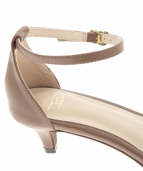 OFUON le MK（オフオンルエムケー）の「フェイクレザーストラップサンダル（サンダル・レディース・ライトブラウン/ベージュ/ブラック・38/40）」の8枚目の写真