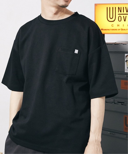 JOURNAL STANDARD relume(ジャーナルスタンダード レリューム)の「《追加》【Uni Ease by UNIVERSAL OVERALL】別注ポンチポケットTシャツ(Tシャツ/カットソー・メンズ・ホワイト/オリーブ/ライトブルー/ブラック・MEDIUM/LARGE)」の22枚目の写真