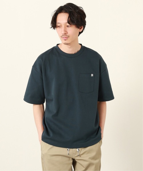 JOURNAL STANDARD relume(ジャーナルスタンダード レリューム)の「《追加》【Uni Ease by UNIVERSAL OVERALL】別注ポンチポケットTシャツ(Tシャツ/カットソー・メンズ・ホワイト/オリーブ/ライトブルー/ブラック・MEDIUM/LARGE)」の16枚目の写真