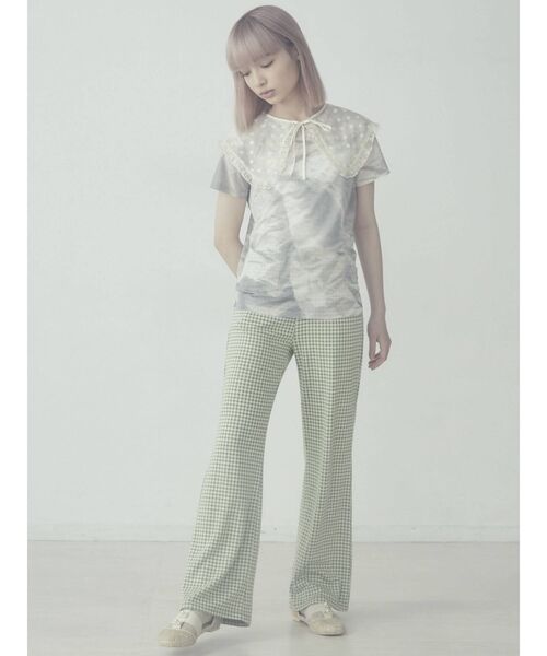 パンツ merry 50%OFF】BOTANICAL JACQUARD PANTS – Shinzone