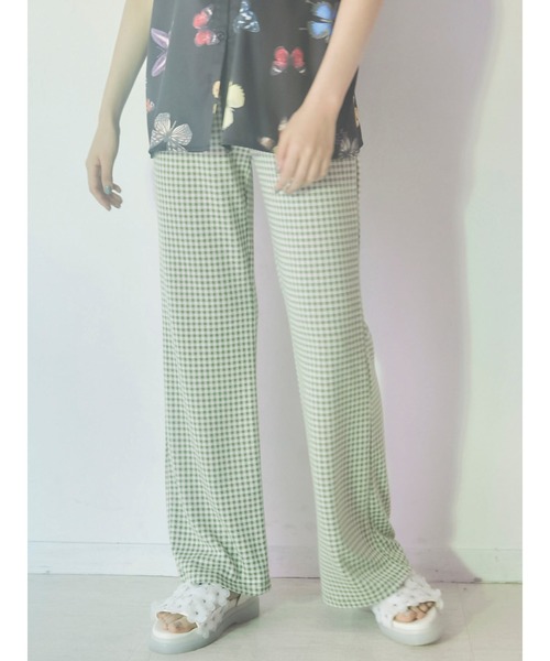 merry jenny（メリージェニー）の「チェックカットパンツ（その他パンツ・レディース・ブラック/ピンク/グリーン・FREE）」の16枚目の写真