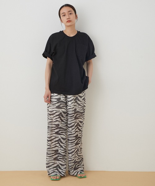 CAMBER（キャンバー）の「【CAMBER×VIOLETTE ROOM】バックオープンTEE（Tシャツ/カットソー・レディース・ホワイト/ブラック・FREE）」の21枚目の写真