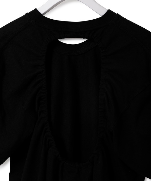 CAMBER（キャンバー）の「【CAMBER×VIOLETTE ROOM】バックオープンTEE（Tシャツ/カットソー・レディース・ホワイト/ブラック・FREE）」の3枚目の写真