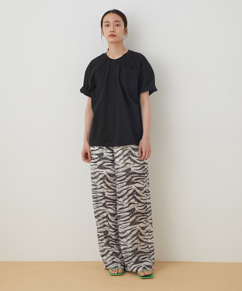 CAMBER（キャンバー）の「【CAMBER×VIOLETTE ROOM】バックオープンTEE（Tシャツ/カットソー・レディース・ホワイト/ブラック・FREE）」の12枚目の写真