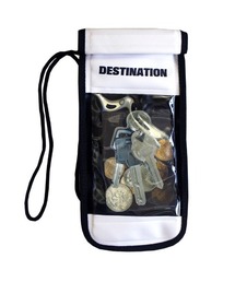 DESTINATION（デスティネーション）の「【DESTINATION】DS ｳｫｰﾀｰﾌﾟﾙｰﾌﾎﾟｰﾁ S (WHT)（ポーチ）」