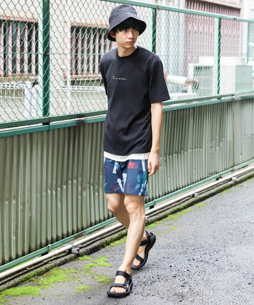 SENSE OF PLACE by URBAN RESEARCH(センスオブプレイスバイアーバンリサーチ)の「セットTシャツ(Tシャツ×タンクトップ)(Tシャツ/カットソー・メンズ・ブラック/グリーン系その他/チャコールグレー/ホワイト/オフホワイト/グリーン・MEDIUM/LARGE)」の17枚目の写真