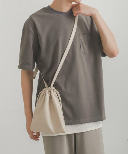 SENSE OF PLACE by URBAN RESEARCH(センスオブプレイスバイアーバンリサーチ)の「セットTシャツ(Tシャツ×タンクトップ)(Tシャツ/カットソー・メンズ・ブラック/グリーン系その他/チャコールグレー/ホワイト/オフホワイト/グリーン・MEDIUM/LARGE)」の15枚目の写真