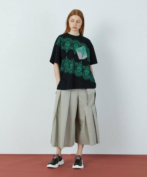 FRAPBOIS（フラボア）の「アコーディーズ パンツ（その他パンツ・レディース・ブラウン/グレイッシュベージュ・1）」の10枚目の写真