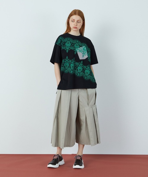 FRAPBOIS（フラボア）の「アコーディーズ パンツ（その他パンツ・レディース・ブラウン/グレイッシュベージュ・1）」の21枚目の写真