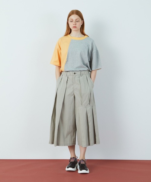 FRAPBOIS（フラボア）の「アコーディーズ パンツ（その他パンツ・レディース・ブラウン/グレイッシュベージュ・1）」の14枚目の写真