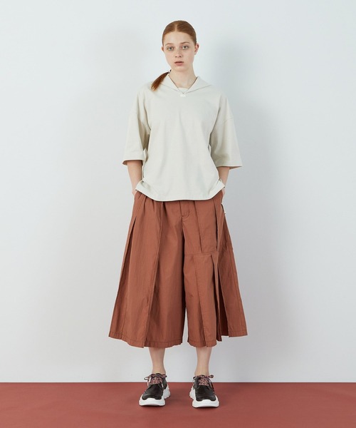 FRAPBOIS（フラボア）の「アコーディーズ パンツ（その他パンツ・レディース・ブラウン/グレイッシュベージュ・1）」の22枚目の写真
