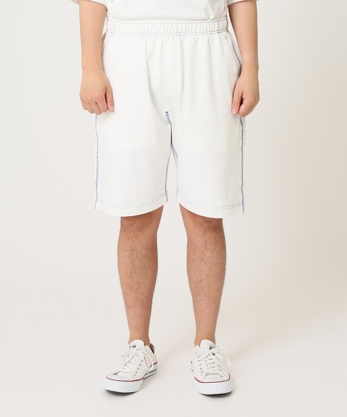 JOURNAL STANDARD relume（ジャーナルスタンダード　レリューム）の「【SMITH`S × relume / スミス】別注 STITCH ペインターショーツ（その他パンツ・メンズ・ブルー/ベージュ/ホワイト/ブラウン・MEDIUM/LARGE）」の8枚目の写真