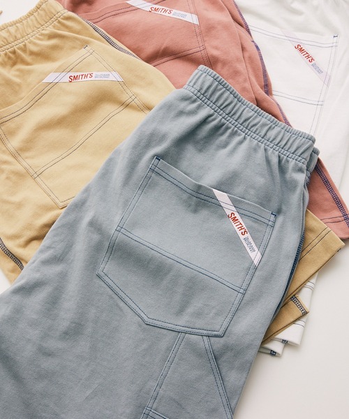 JOURNAL STANDARD relume（ジャーナルスタンダード　レリューム）の「【SMITH`S × relume / スミス】別注 STITCH ペインターショーツ（その他パンツ・メンズ・ブルー/ベージュ/ホワイト/ブラウン・MEDIUM/LARGE）」の11枚目の写真