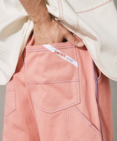 JOURNAL STANDARD relume（ジャーナルスタンダード　レリューム）の「【SMITH`S × relume / スミス】別注 STITCH ペインターショーツ（その他パンツ・メンズ・ブルー/ベージュ/ホワイト/ブラウン・MEDIUM/LARGE）」の20枚目の写真