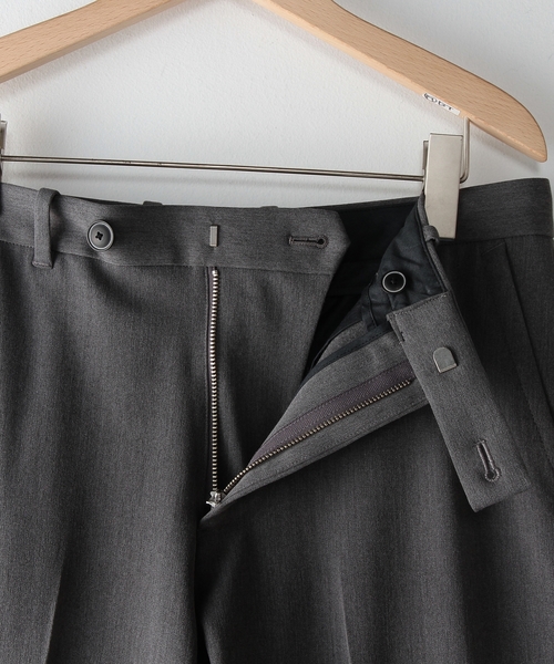 BEAUTY&YOUTH UNITED ARROWS(ビューティーアンドユースユナイテッドアローズ)の「<steven alan> T/R/PU WIDE TAPERD NP/パンツ ◆(スラックス・メンズ・ブラック/グレー・MEDIUM/LARGE/SMALL/X-LARGE)」の4枚目の写真