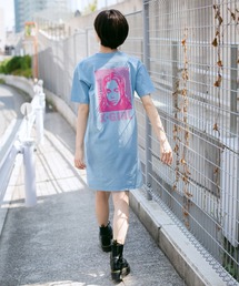 X-girl | WAVE FACE S/S TEE DRESS(ワンピース)