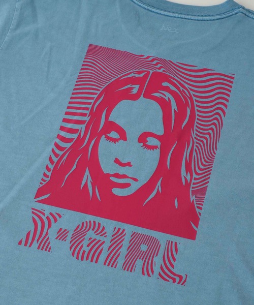 X-girl（エックスガール）の「WAVE FACE S/S TEE DRESS（ワンピース・レディース・ホワイト/ブラック/ライトブルー・S/M）」の17枚目の写真