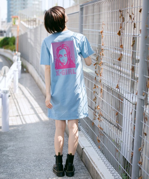 beautiful people ワンピース 黒x白x青等 0240825E0008 絢爛白狐・たまコラボ セーラーワンピース（黒）【即納品